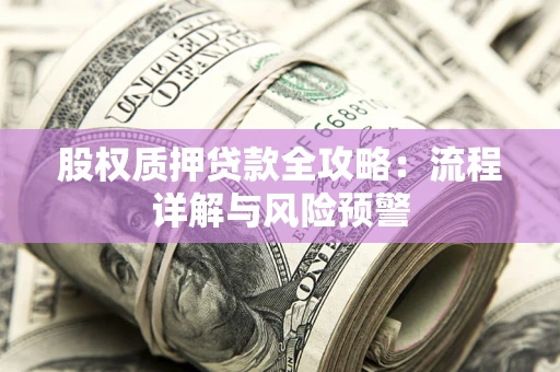 济南股权质押贷款全攻略：流程详解与风险预警