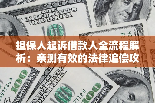 济南担保人起诉借款人全流程解析：亲测有效的法律追偿攻略