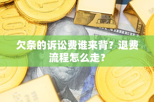 济南欠条的诉讼费谁来背？退费流程怎么走？